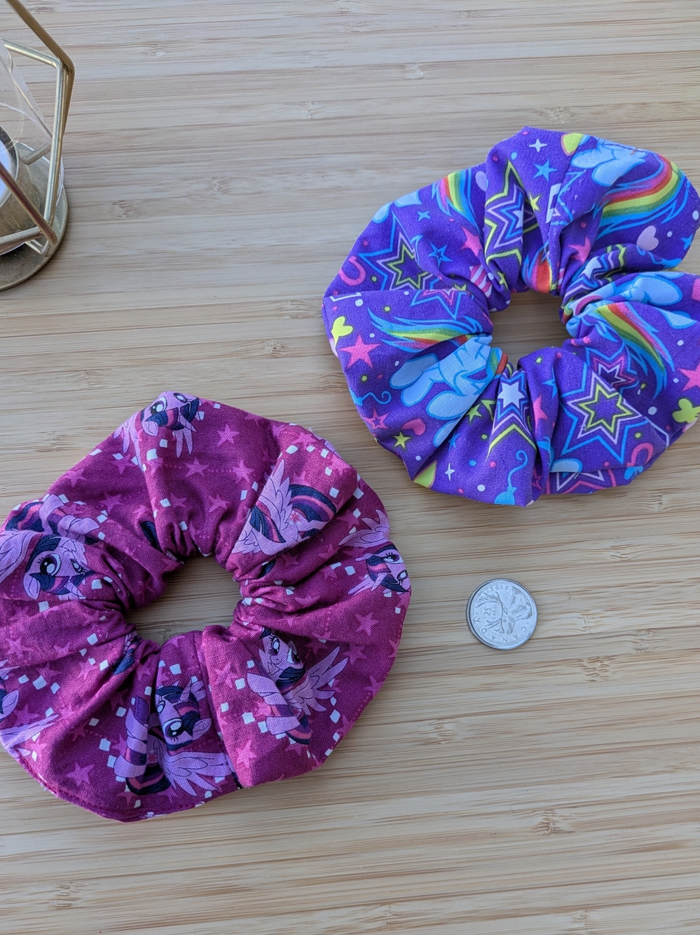 2x Large Scrunchie set - My Little Pony
